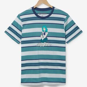 Unisex Sailor Moon‎ Sailor Neptune Portrait Striped T-Shirt Boxlunch Exclusive